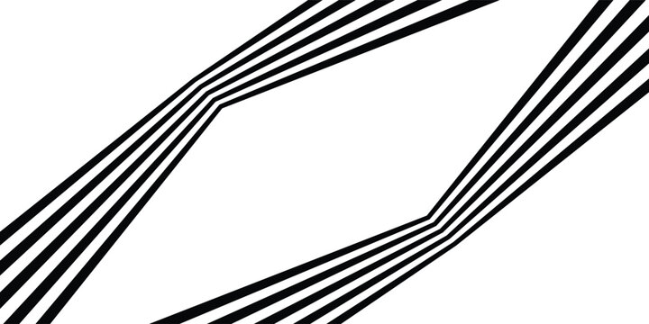 Abstract perspective line wave stripes with 3d dimensional effect.