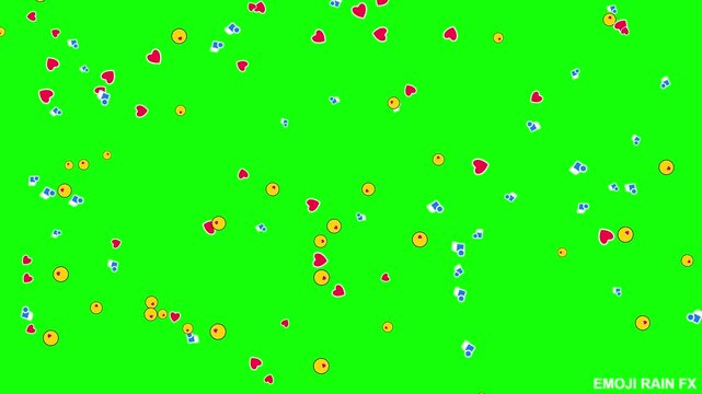 Vibrant spectrum of colorful indikator dots scattered across a dynamic green background in a cri setting