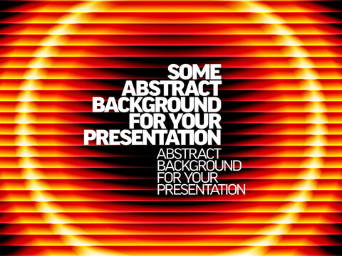 This abstract background features vibrant glowing orange and red horizontal stripes. This dynamic abstract background is perfect for a professional presentation or digital wallpaper.