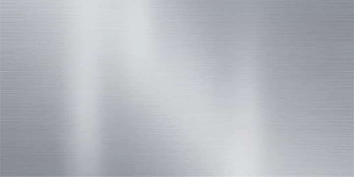 Brushed Metal Texture: A seamless brushed metal texture with subtle vertical grain, reflecting light with a clean, industrial aesthetic.