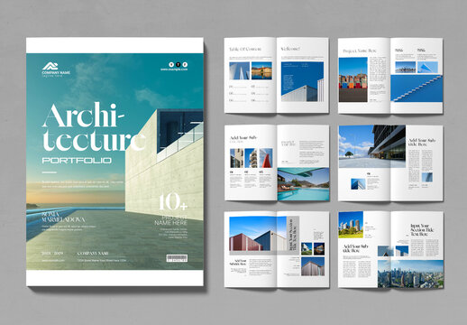 Architecture Portfolio Design Template