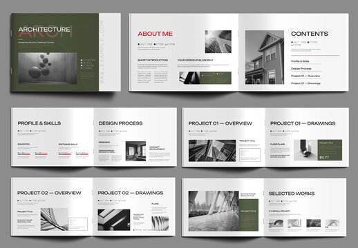 Architecture Portfolio Template for Creative Professionals
