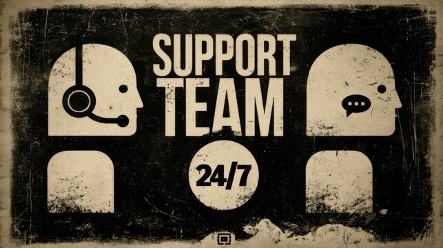 Support team working around the clock to help customers with their needs and answer inquiries every day of the week