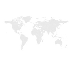 Fototapeta premium world map square grayscale 1eps 03 illustration image graphic for design projects presentations digital media marketing visuals professional commercia