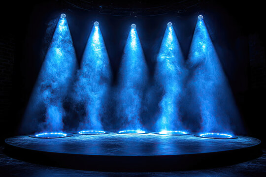 Laser and Stage Lights Create Stunning Visual Ambience
