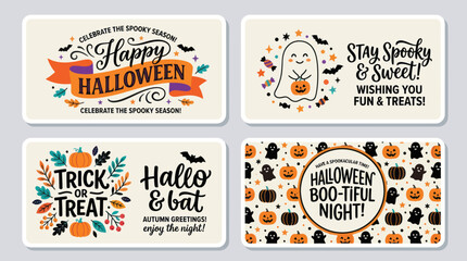 Happy halloween spooky season greetings © Kelek