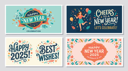 New year celebration greetings © Soge