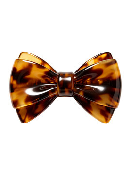 Assorted structured tortoiseshell resin bow set including long pointed tail bows, compact small bows and neat short tail bow designs. Classic amber-brown tortoiseshell mottled pattern paired with ultr