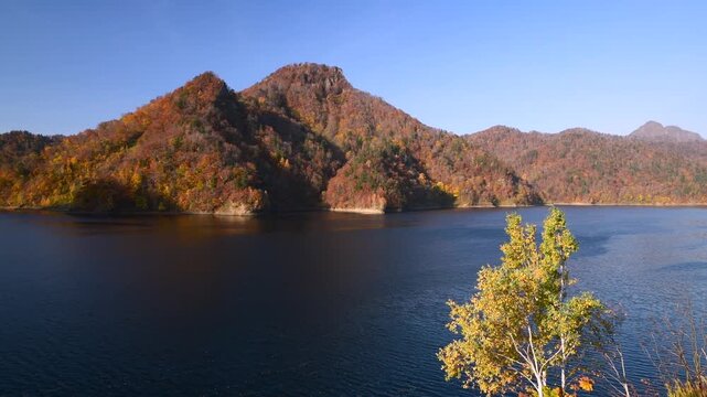 さっぽろ湖の紅葉
