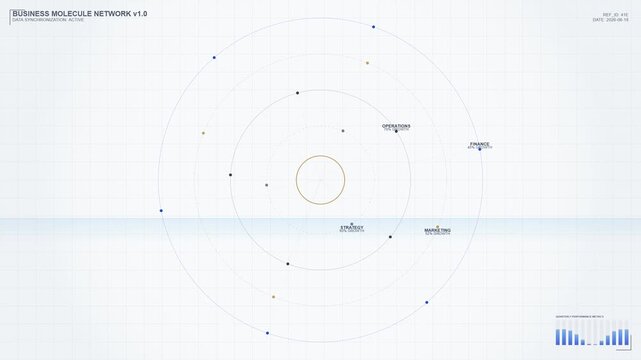 The infographic presents data analysis and statistics in a circular graph.
