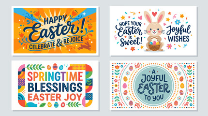 Easter greetings and springtime wishes © yanto