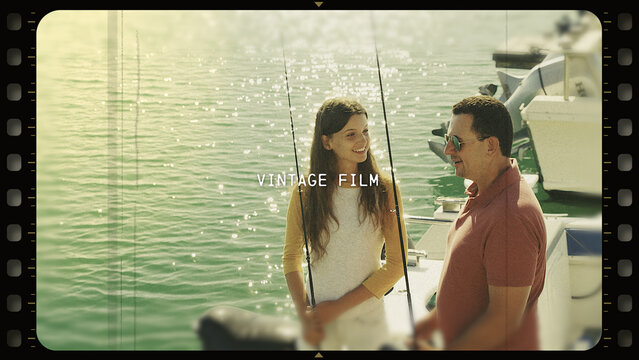 Vintage Film Scroll