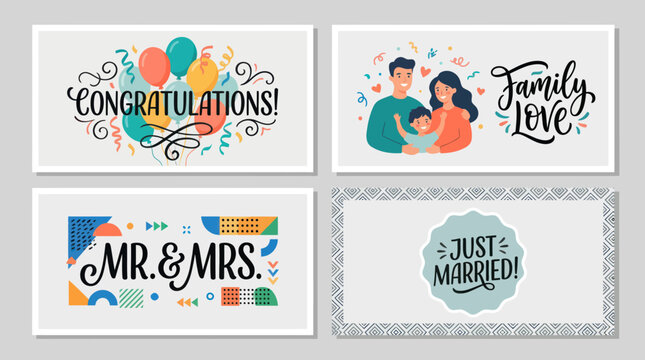 Celebration and family concepts