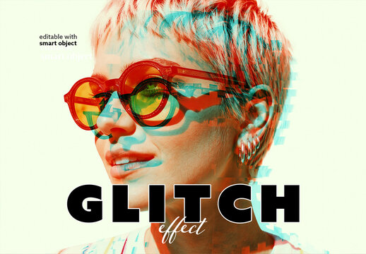 Glitch Photo Effect