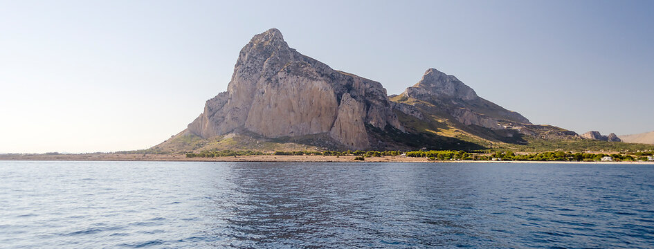 View by the sea, San Vito Lo Capo, Trapani, Italy