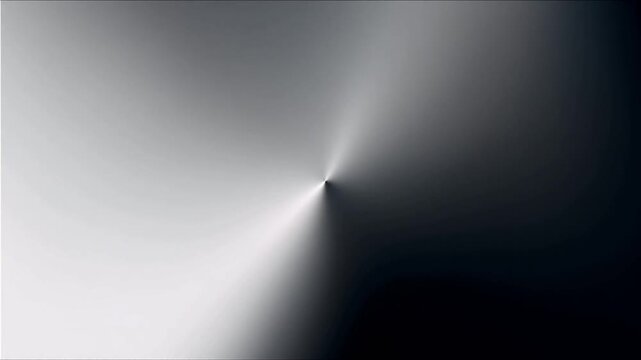 Full screen smooth animated gradient background slowly shifting from deep black and metallic silver to platinum and charcoal with soft flowing motion