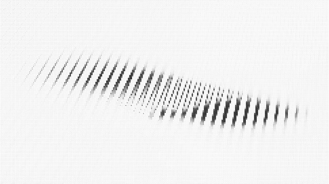 Abstract wave pattern of diagonal gradient lines