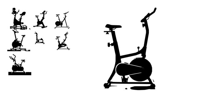 Exercise Bike Silhouette