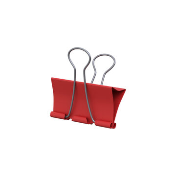 3D Binder Clip for School Supplies.