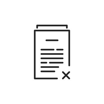 false report or financial irregularities icon