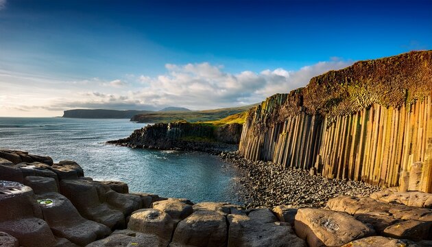 basalt column formation