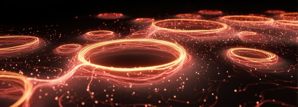 Visualizing blood flow on endothelial surface with AR particle tracks and vortex rings