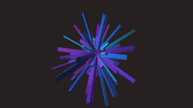 generative algorithmic crystalline growth 3d