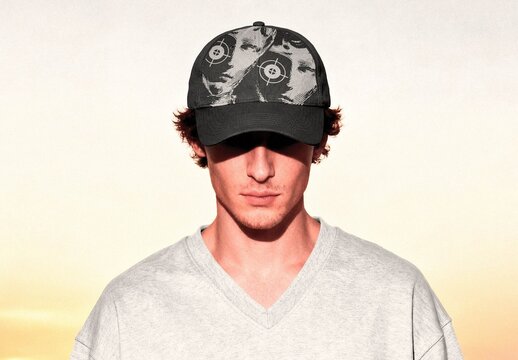 Baseball Cap Mockup For Product And Branding Design