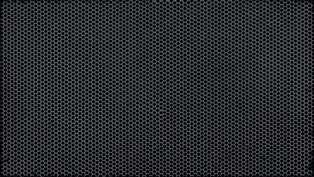 Perforated metal sheet with a regular pattern of circular holes dark gray industrial texture aluminum perforated sheet circular holes dark gray
