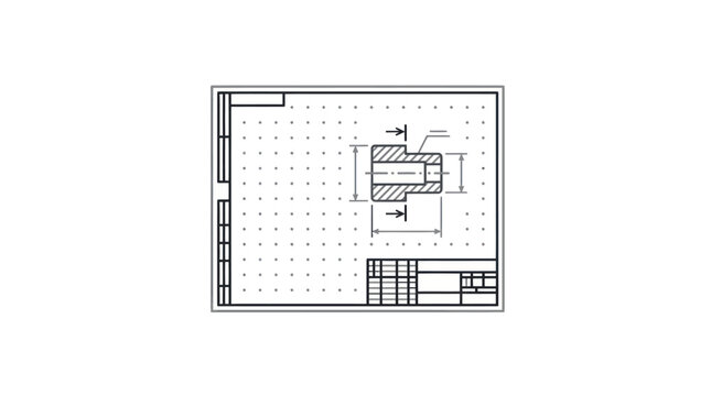 Detailed Floor Plan Architecture Design.