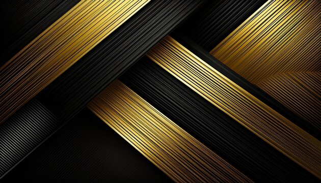 Black Dark Diagonal Pattern Texture Background Golden Abtract Background