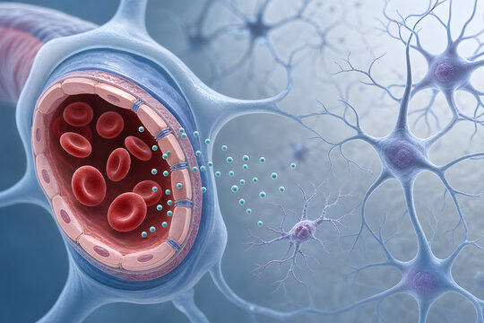 Blood Brain Barrier Transport in Neural Tissue