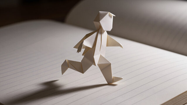 Origami Notebook Slide