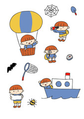 冒険イラスト集(カラー) © 真理子 小野塚