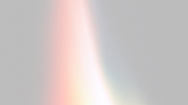 Abstract lens prism design with rainbow refraction, crystal highlights, caustics light patterns and colorful festive composition