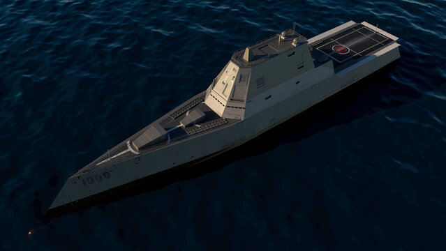 US Navy Zumwalt