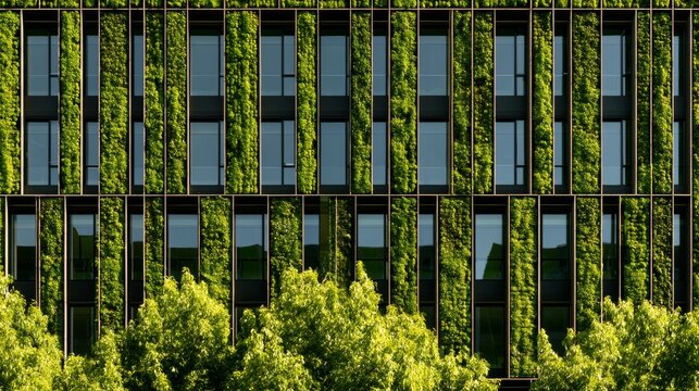 Urban Sustainability And Green Architecture Concept