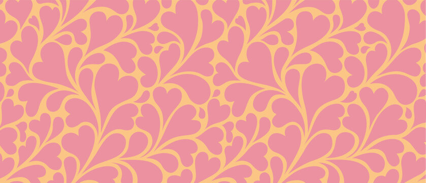 abstract background with heart 