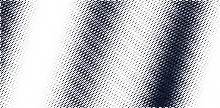 Metallic silver chrome texture with diagonal halftone lines, polished steel gradient background vector, industrial metal surface pattern