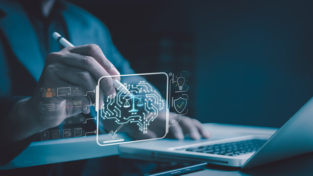 ai governance compliance legal policy transparency privacy regulation control management,.AI governance concept with legal compliance, transparency, privacy and risk controls on digital syste