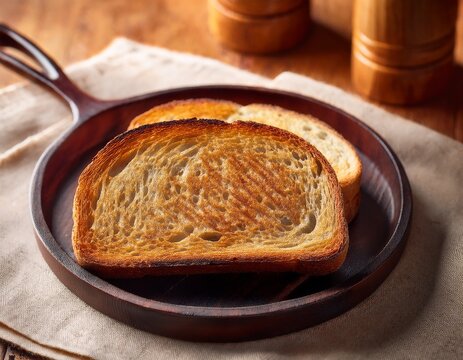 toasted sourdough bread slice