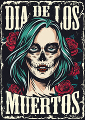Fototapeta premium Dia de los Muertos