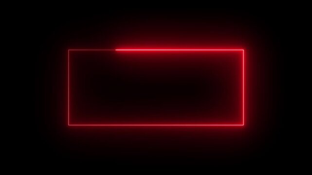 Abstract red Light Technology Background with Futuristic 3D Metal Frame Blank Screen Display Banner Vector Template for Web Business Interface Design 4k