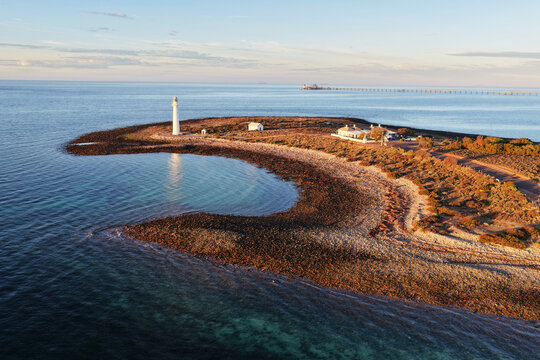 Point Lowly Lighthouse. Whyalla. South Australia.