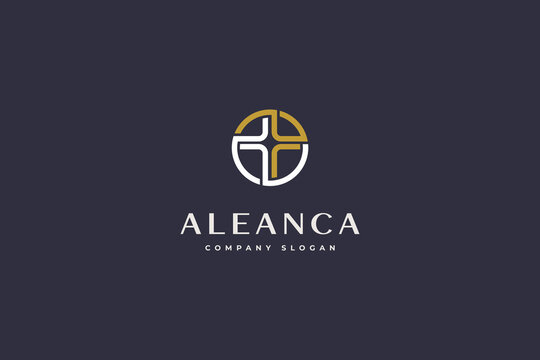 Church Cross Logo design vector inspiration.