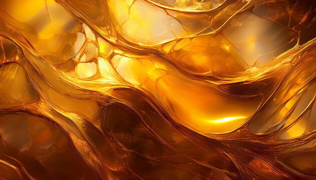 golden amber texture a captivating display of warm luminous golden amber textures the image creates a visual depth and subtle character