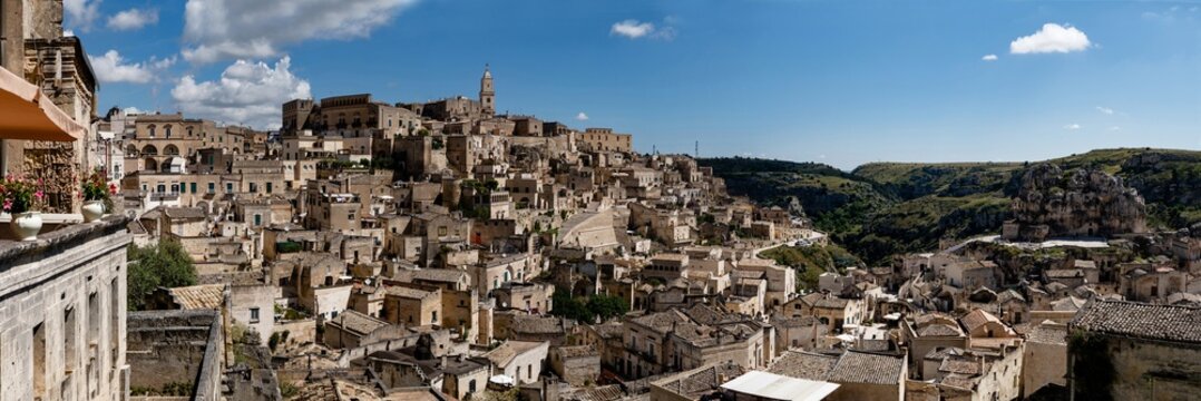 Panoramic view at Mater Italy