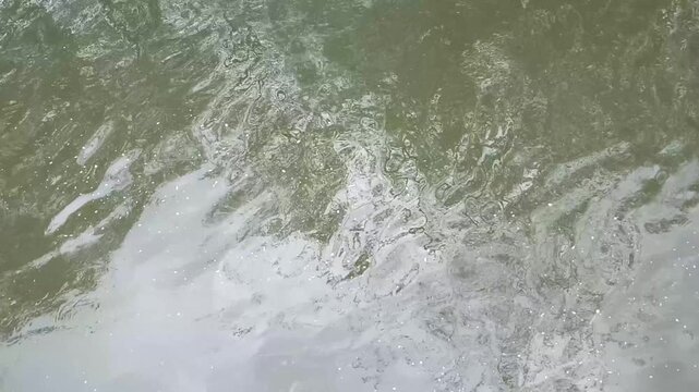 water flowing in the river, relaxed water background, moving water in the river