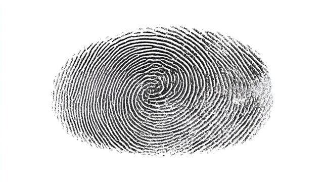 fingerprint vector illustration