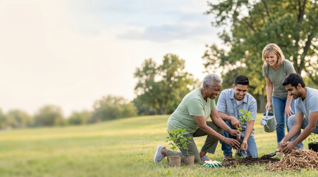 community volunteering initiative supporting local charities and projects